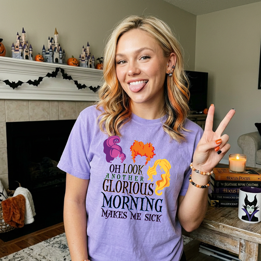 HALLOWEEN HP GLORIOUS MORNING SHIRT OR TANK | Magical Theme Park Shirt & Tank | Adult Comfort Colors Tee