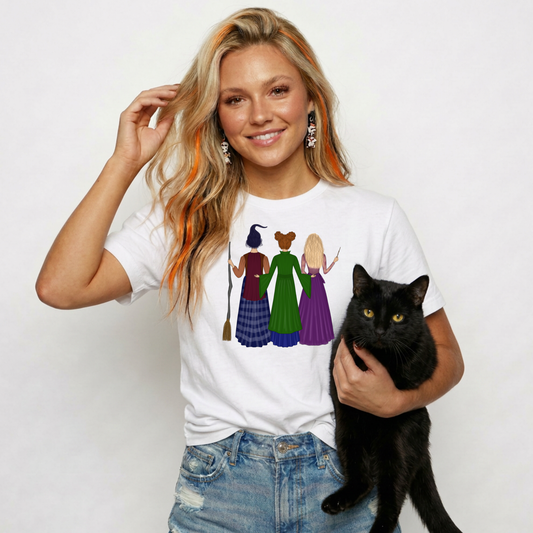 HALLOWEEN HP SISTERS OR TANK | Magical Theme Park Shirt & Tank | Adult Comfort Colors Tee