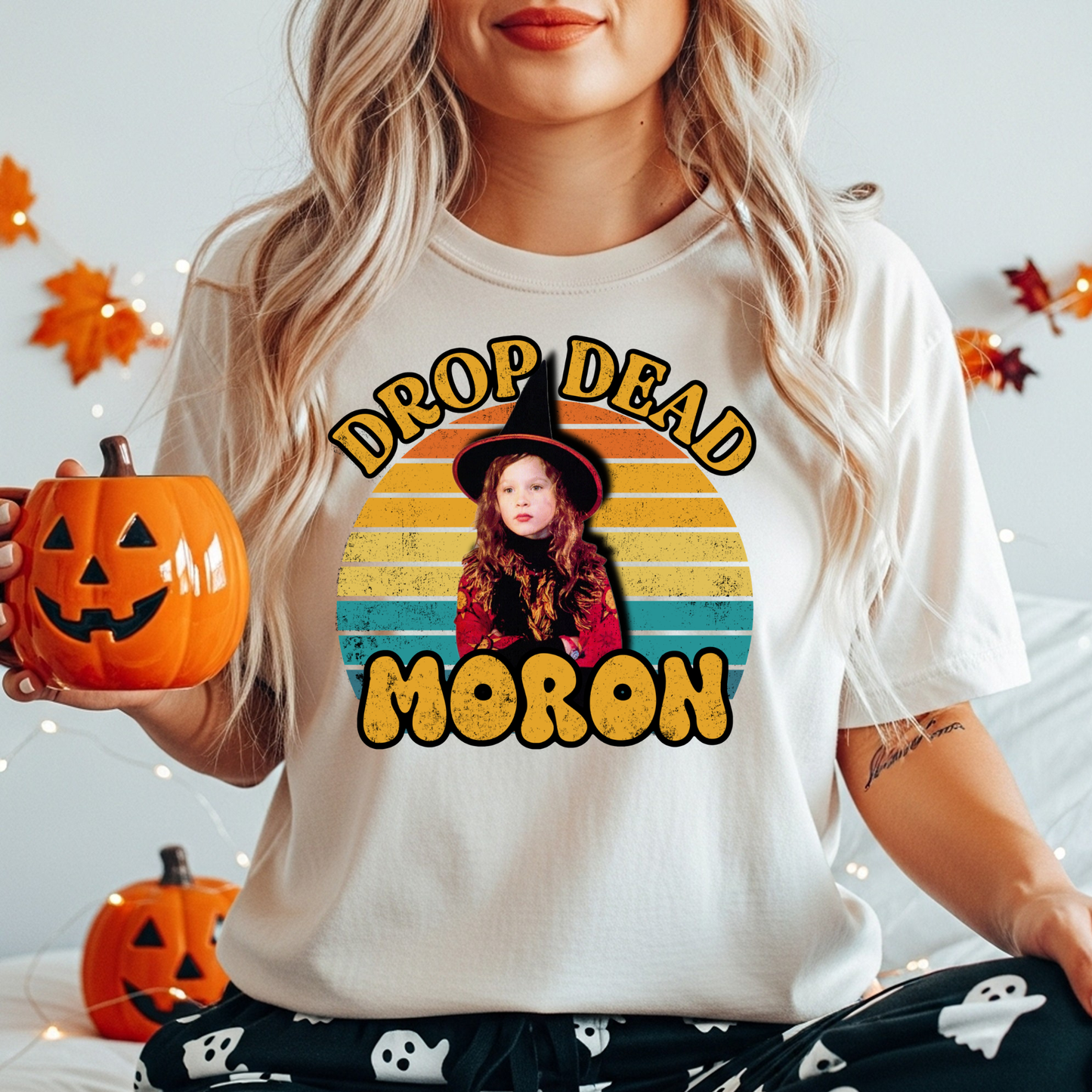 HALLOWEEN HP DROP DEAD SHIRT OR TANK | Magical Theme Park Shirt & Tank | Adult Comfort Colors Tee