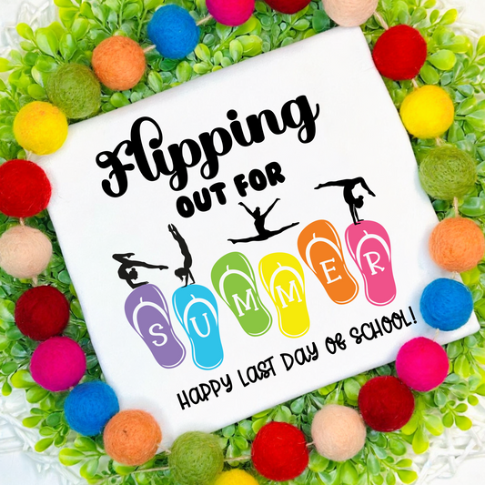 Gymnastics Last Day of School Shirt