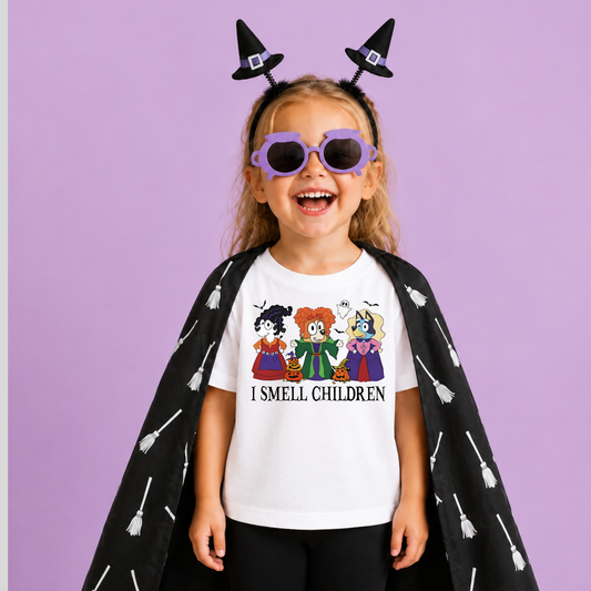 BLUE DOG HP HALLOWEEN SHIRT -  Magical Theme Park Halloween Kids Shirt | Toddler & Youth Sizes - LITTLE BOO CREW SALE