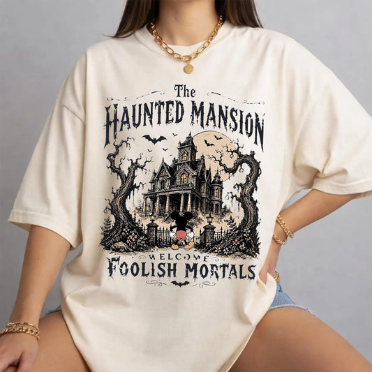 MICK HAUNTED MANSION SHIRT OR TANK | Magical Theme Park Shirt & Tank | Adult Comfort Colors Tee