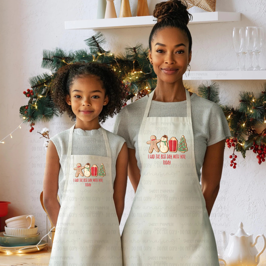 Adult/Child Best Day Baking Apron