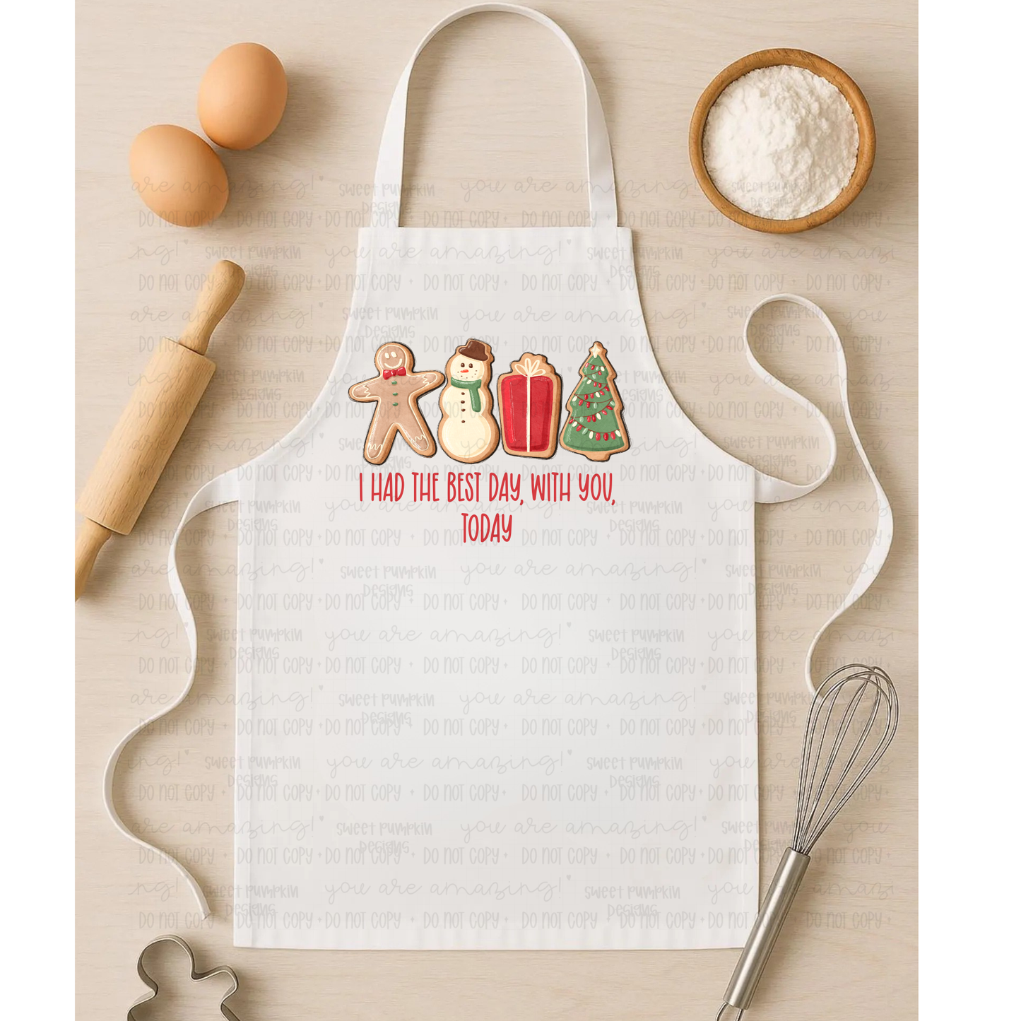 Adult/Child Best Day Baking Apron