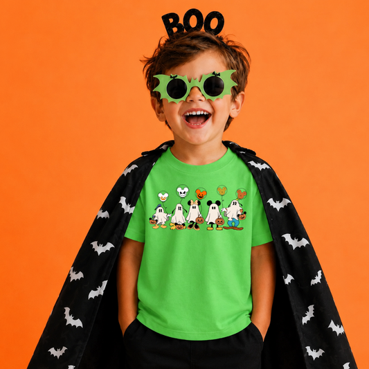 MICKEY GHOST GANG HALLOWEEN SHIRT -  Magical Theme Park Halloween Kids Shirt | Toddler & Youth Sizes - LITTLE BOO CREW SALE