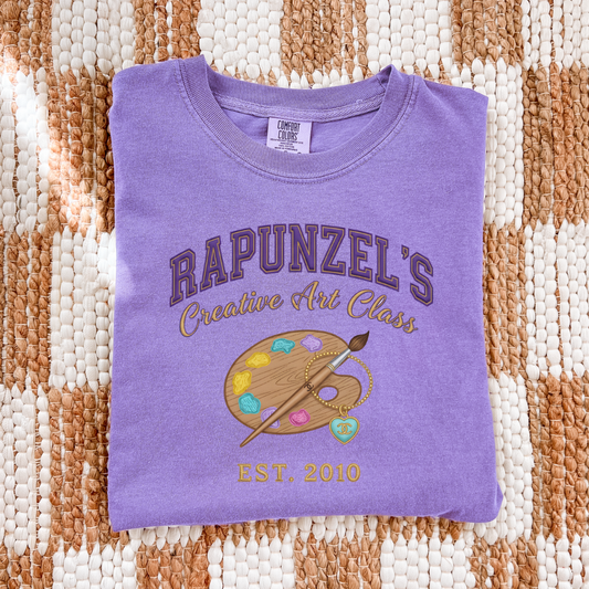 RAPUNZEL’S ART CLUB | Magical Theme Park Shirt & Tank | Adult Comfort Colors Tee