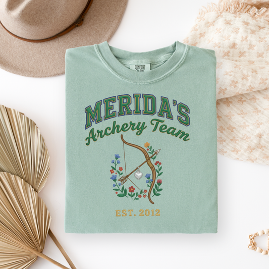 MERIDA’S ARCHERY | Magical Theme Park Shirt & Tank | Adult Comfort Colors Tee