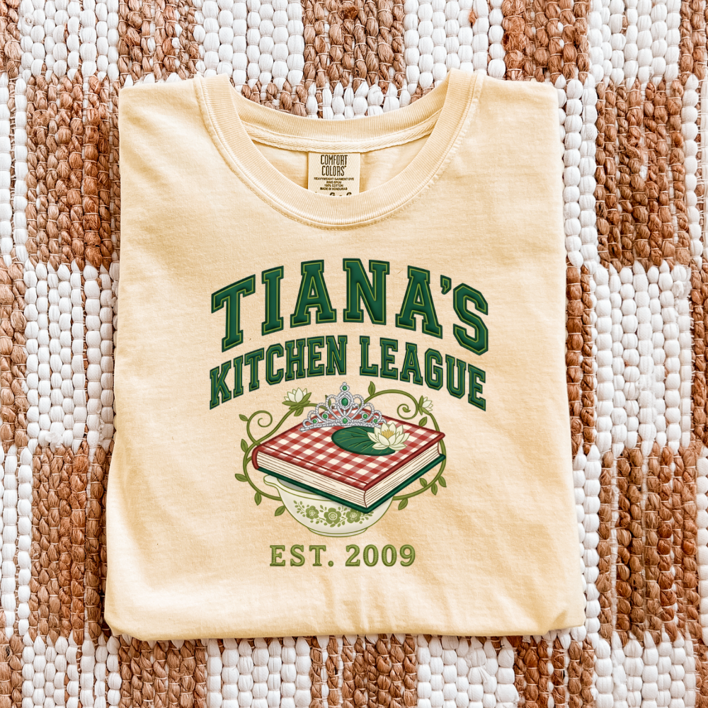 TIANA’S KITCHEN LEAGUE | Magical Theme Park Shirt & Tank | Adult Comfort Colors Tee