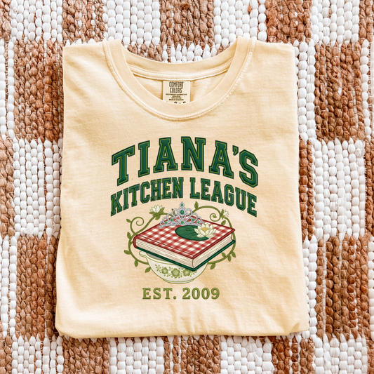 TIANA’S KITCHEN LEAGUE | Magical Theme Park Shirt & Tank | Adult Comfort Colors Tee