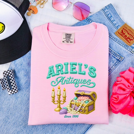 ARIEL’S ANTIQUES | Magical Theme Park Shirt & Tank | Adult Comfort Colors Tee