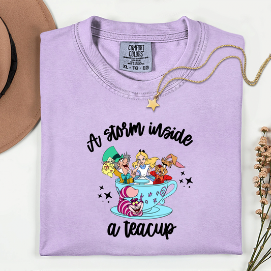 Storm Inside A Teacup Alice Shirt