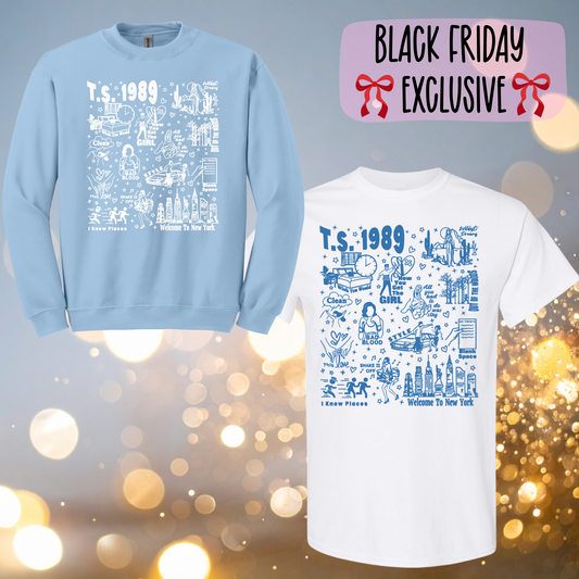 1989 Era Sweatshirt (Tee Available)