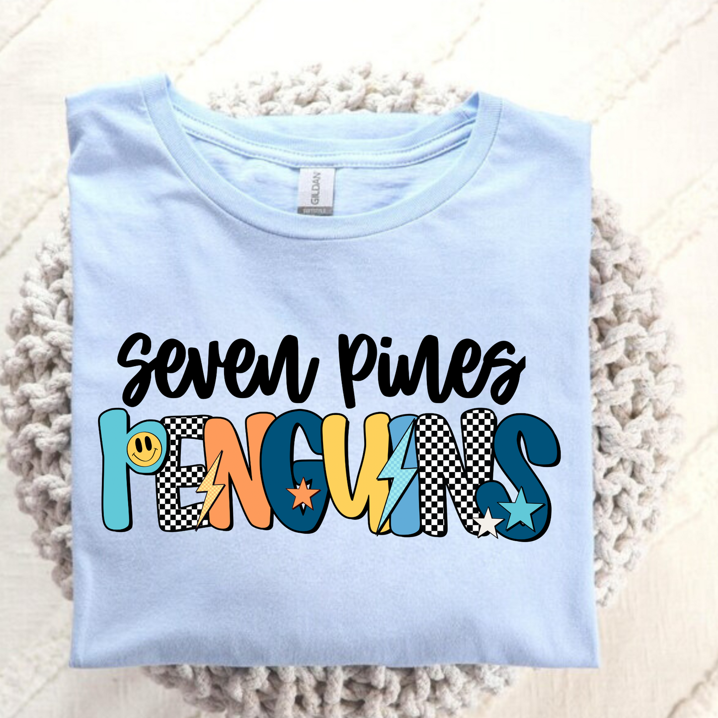 Seven Pines Elementary School Shirt Design 19