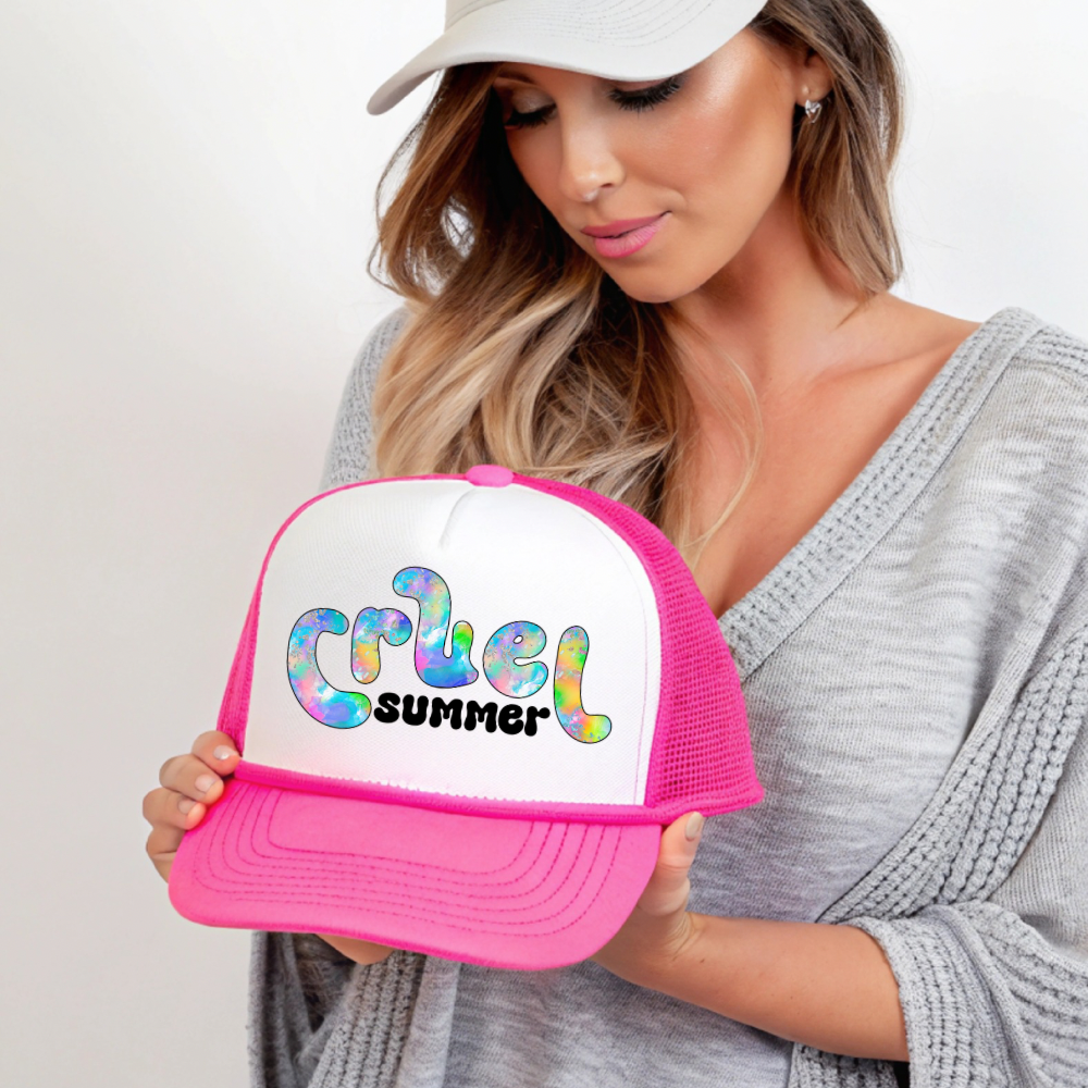 CRUEL SUMMER ADULT FOAM TRUCKER HAT