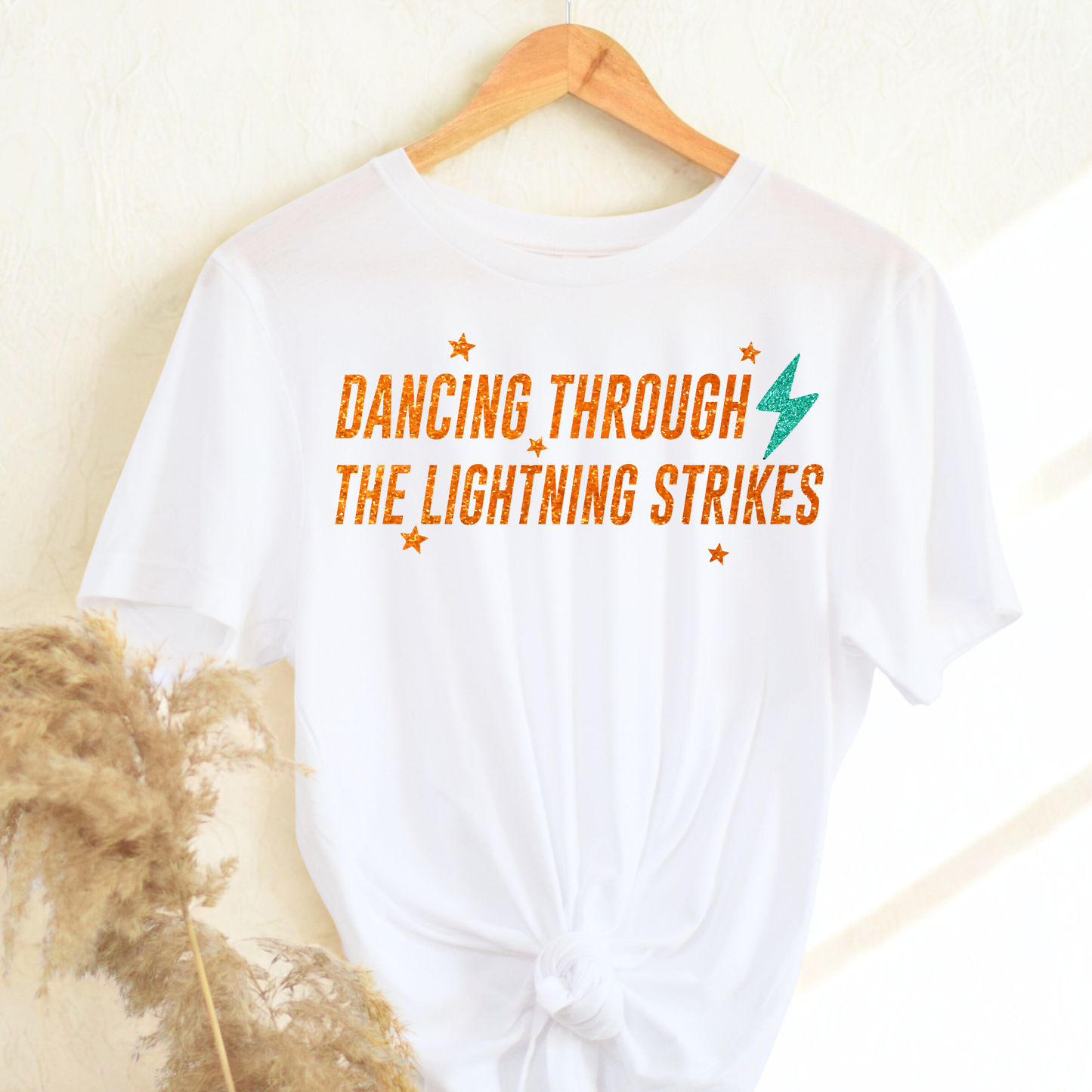 Lightning Strikes Shirt - Bella Canvas