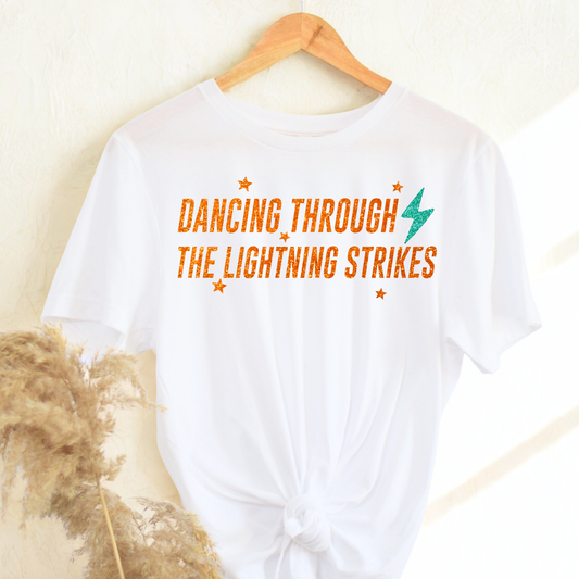 Lightning Strikes Shirt - Bella Canvas