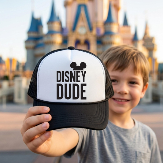 DIS DUDE YOUTH TRUCKER HAT