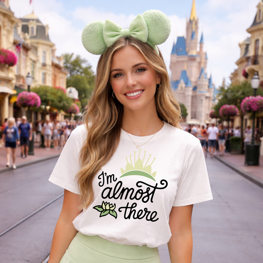 PRINCESS Tiana Almost There Shirt | Cozy Park Day Shirt