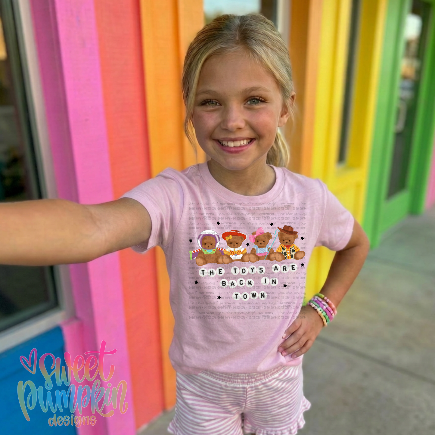 THE TOYS ARE BACK IN TOWN Magical Theme Park Kids Shirt | Toddler & Youth Sizes