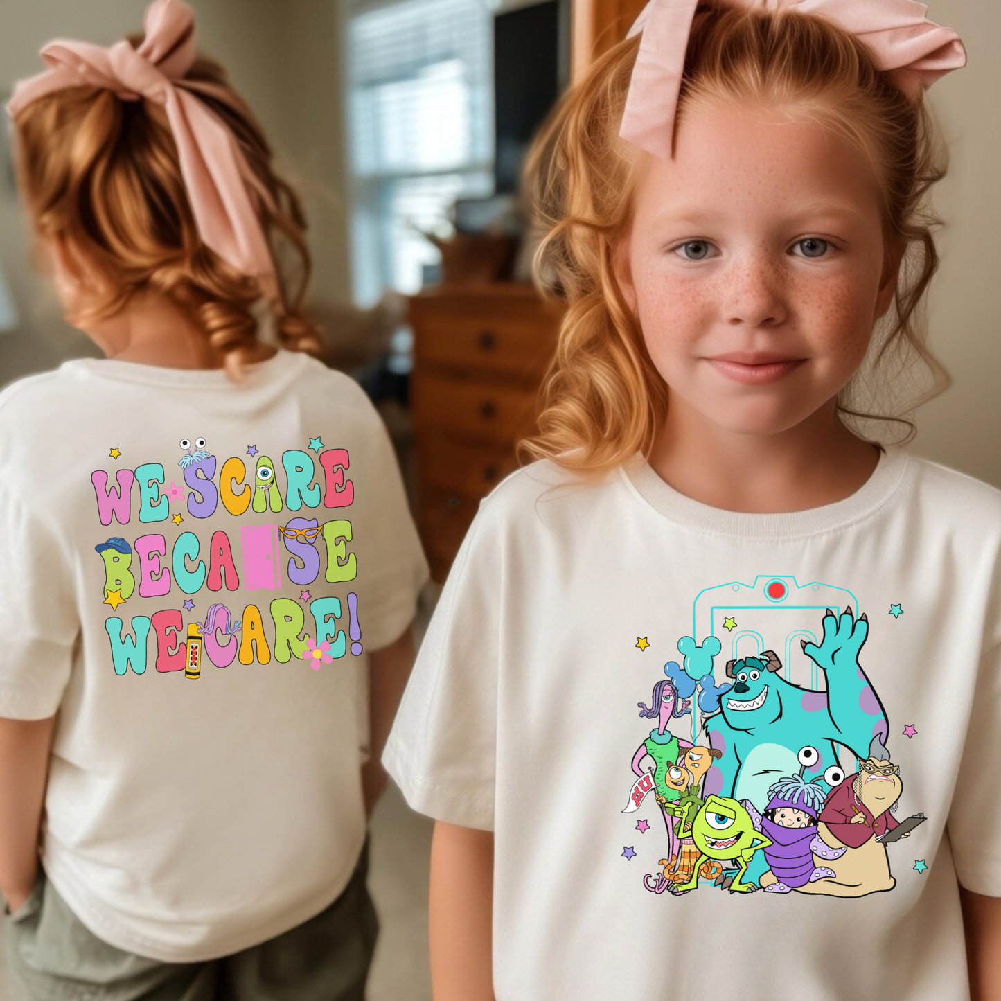 We scare Monsters Shirt for Kids