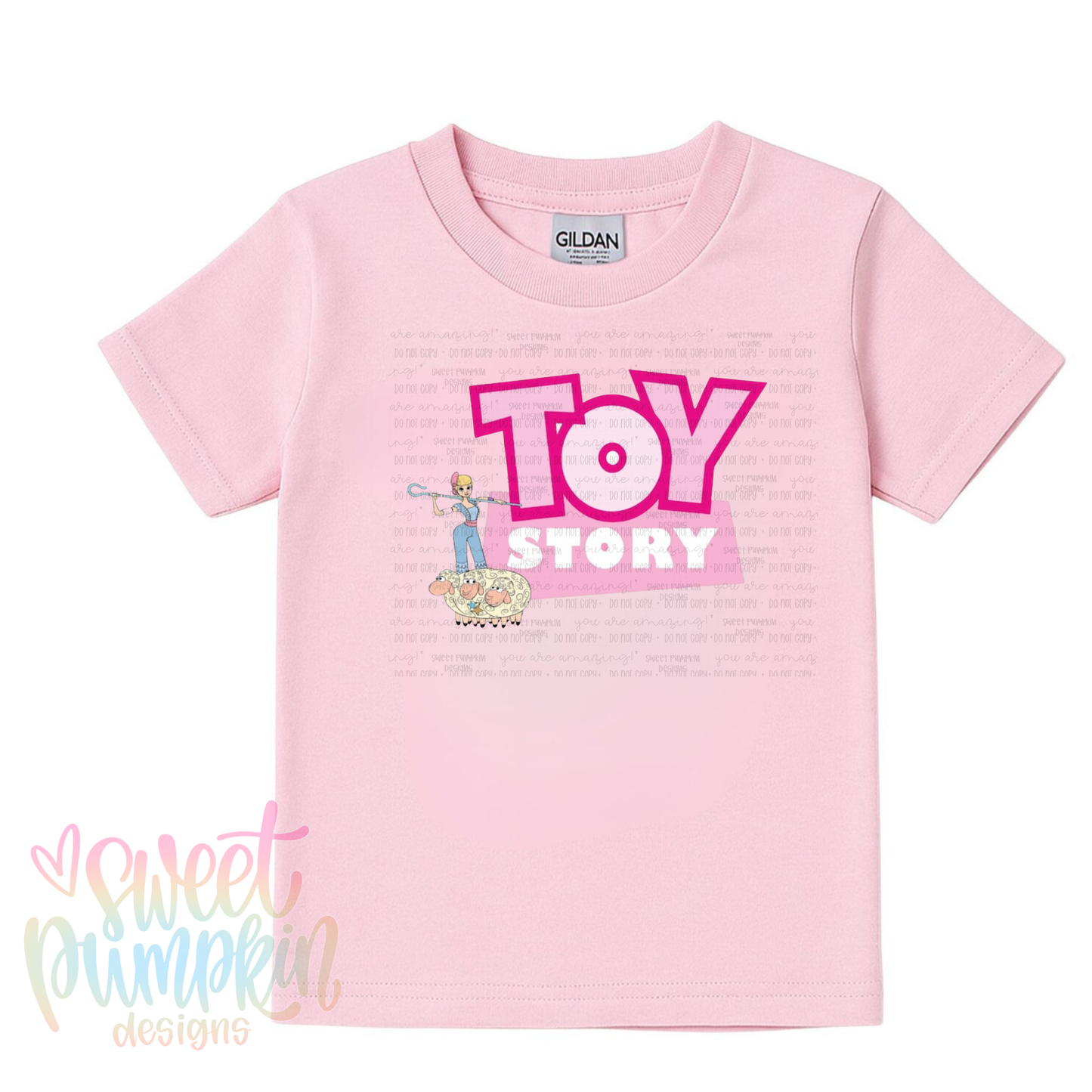 PINK BO TOY Magical Theme Park Kids Shirt | Toddler & Youth Sizes