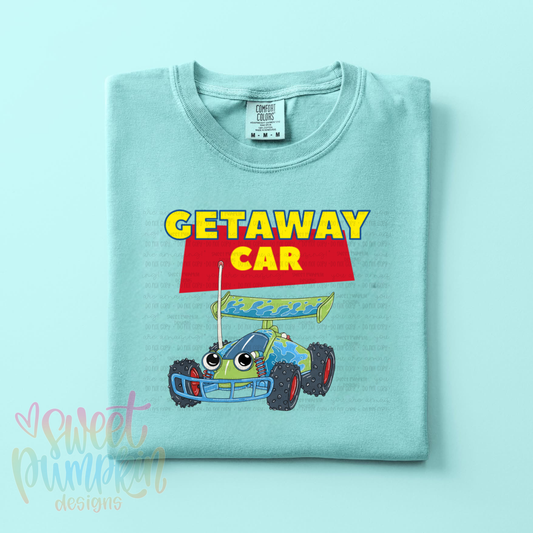 TOY RC GETAWAY CAR | Magical Theme Park Shirt & Tank | Adult Comfort Colors Tee