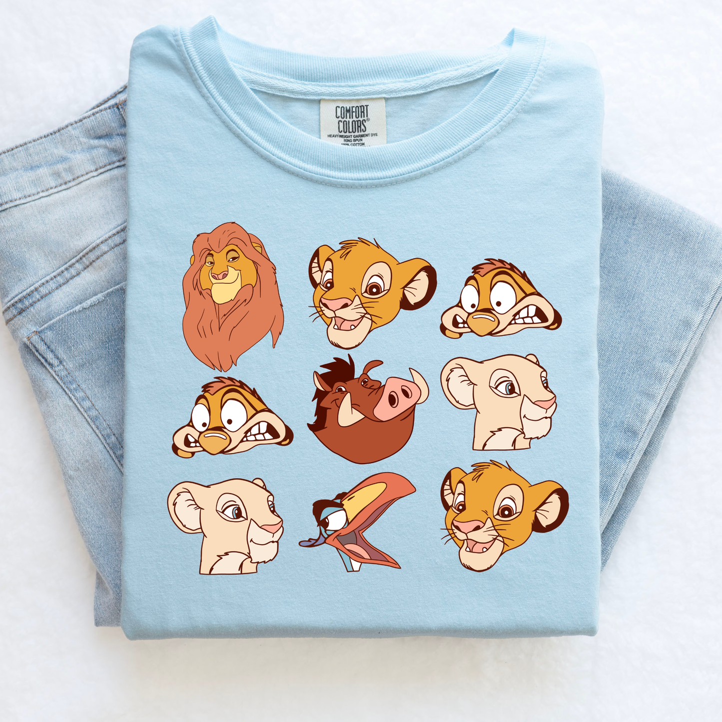 LION KING SHIRT - Comfort Colors