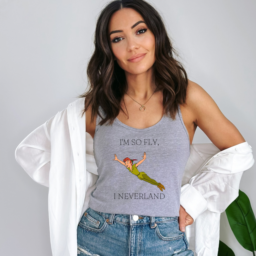 I NEVERLAND Racerback Tank for Women