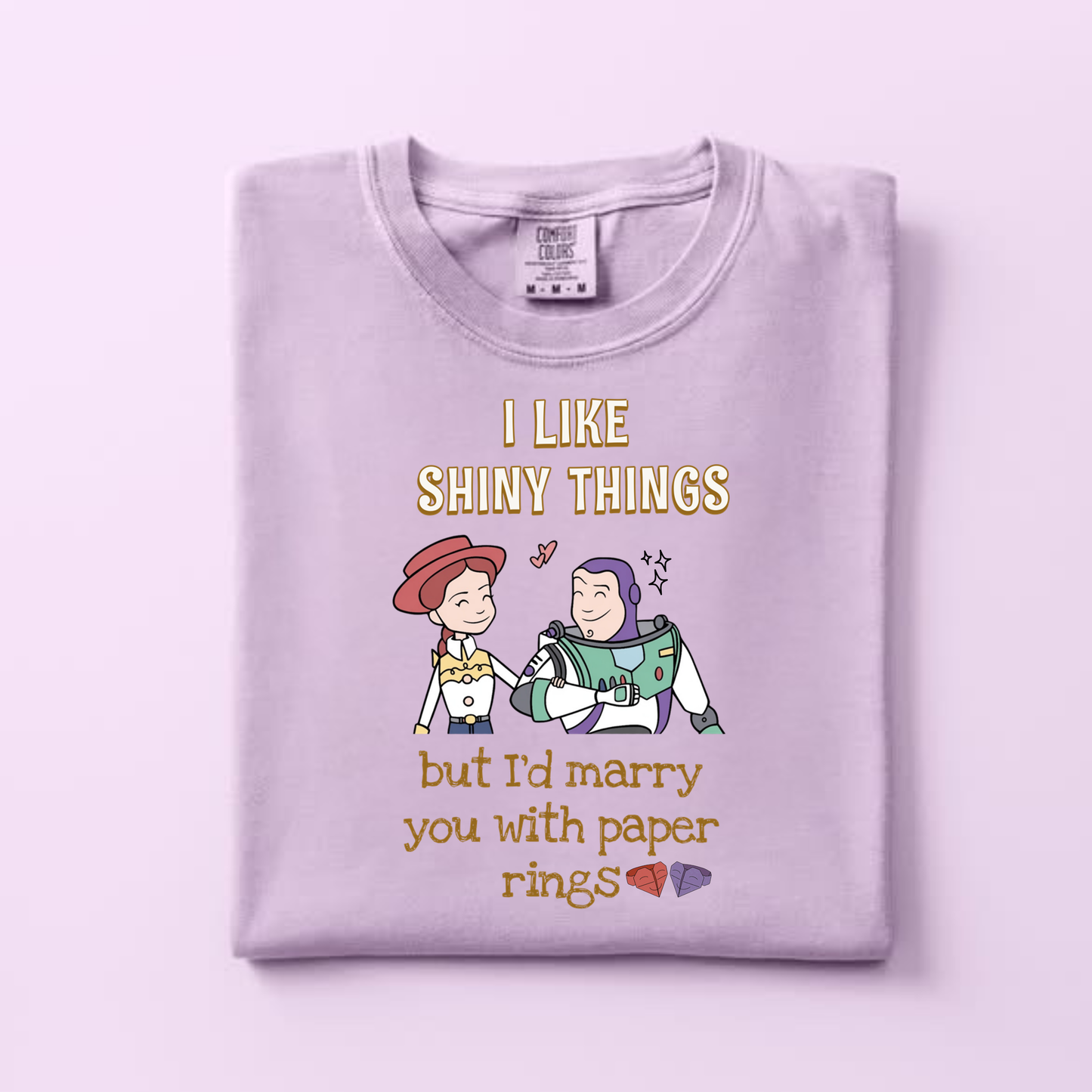 PAPER RINGS | Magical Theme Park Shirt & Tank | Adult Comfort Colors Tee