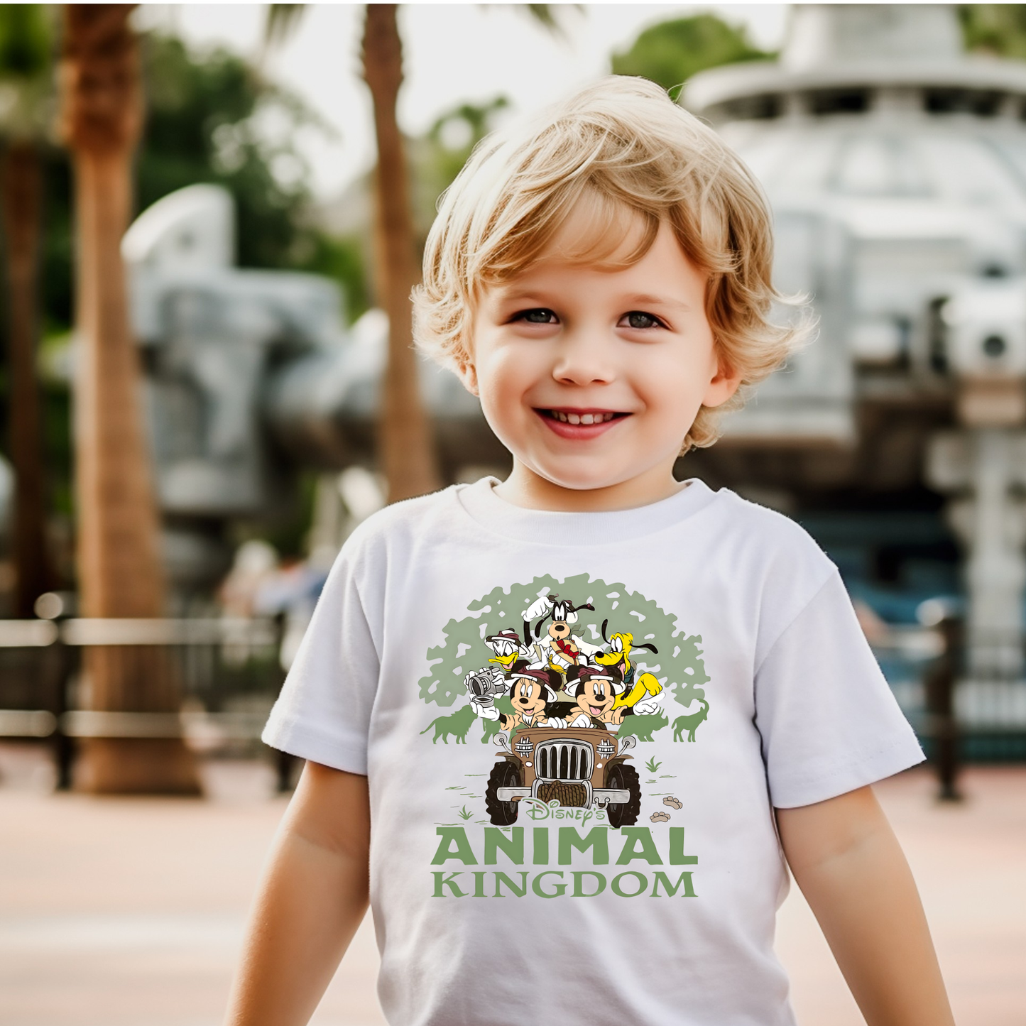 Animal Safari Shirt for Kids