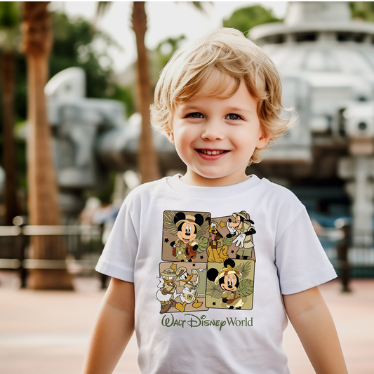Animal Safari Shirt for Kids