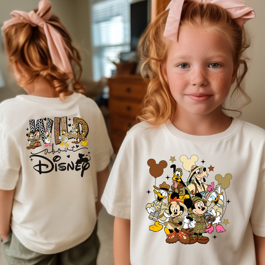 WILD ANIMAL SAFARI SHIRT FOR KIDS