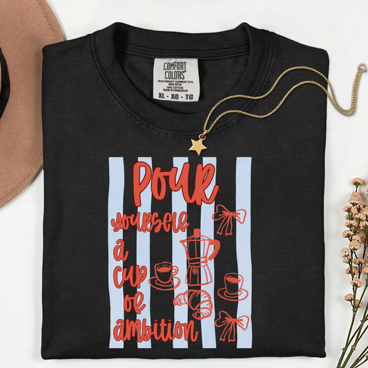 Preppy Ambition Comfort Colors Shirt | Country Music Graphic Tee |