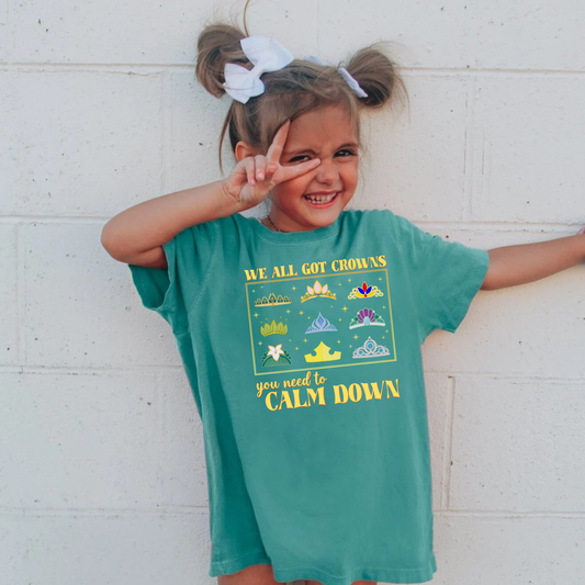 We All Got Crowns - Youth Comfort Colors