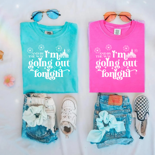 Im going out tonight - Youth Comfort Colors