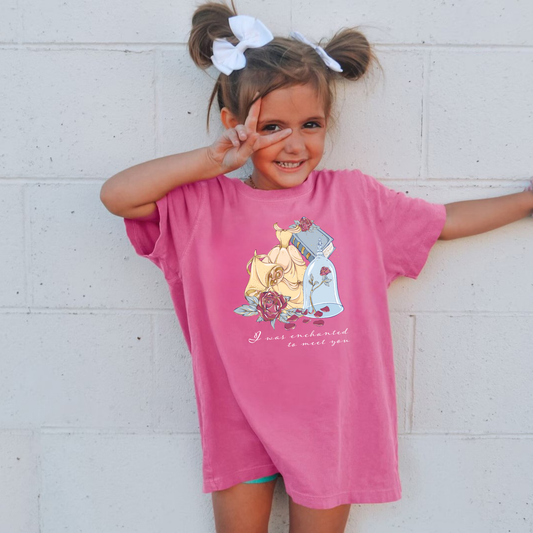 Enchanted to Meet you - Youth Comfort Colors