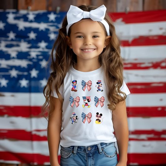 PATRIOTIC MICK BOWS - PATRIOTIC SHIRT FOR KIDS - LIMITED RELEASE