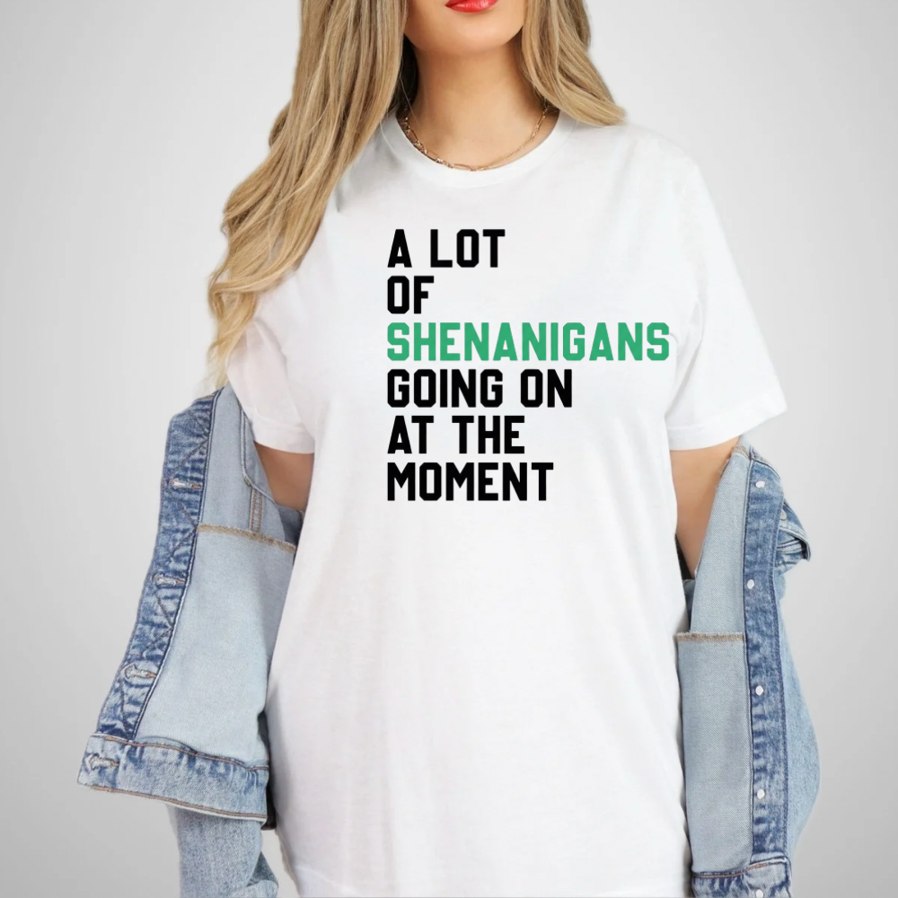 A LOT OF SHENANIGANS SHIRT