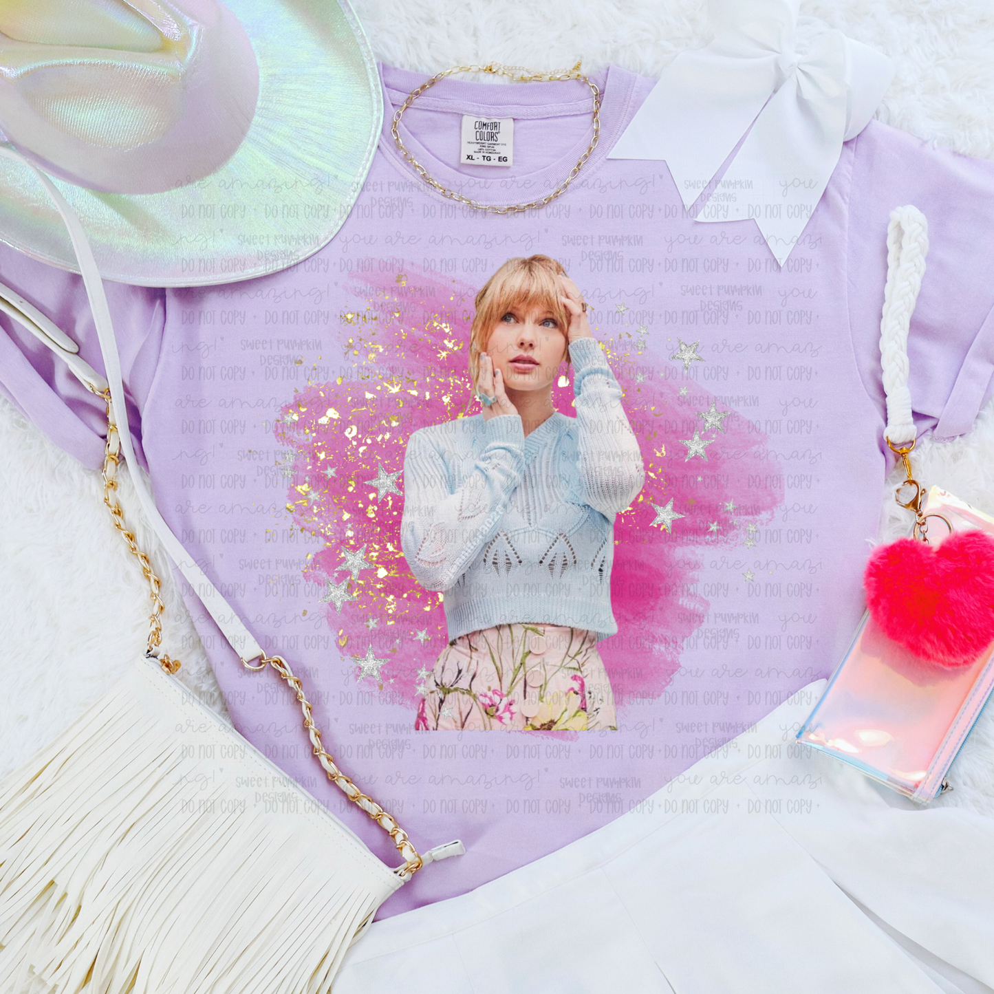 Tay Sparkle Lover Comfort Colors Shirt