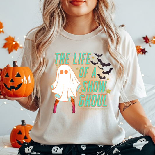 SHOWGHOUL Halloween Shirt – Comfort Colors Short-Sleeve or Long-Sleeve Tee