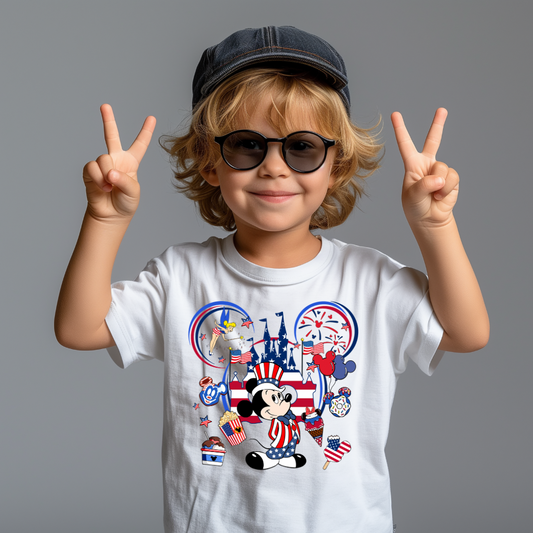 Patriotic Mick T-SHIRT - PATRIOTIC SHIRT FOR KIDS
