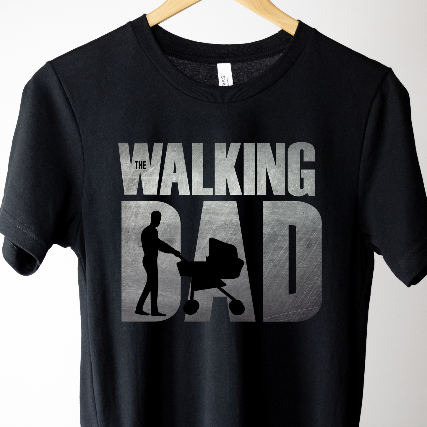 The Walking Dad Shirt Funny Father’s Day Shirt for Dads | Bella Canvas Graphic Tee | Cool Dad Shirt | Gift for Dad | Father’s Day Tee for Men