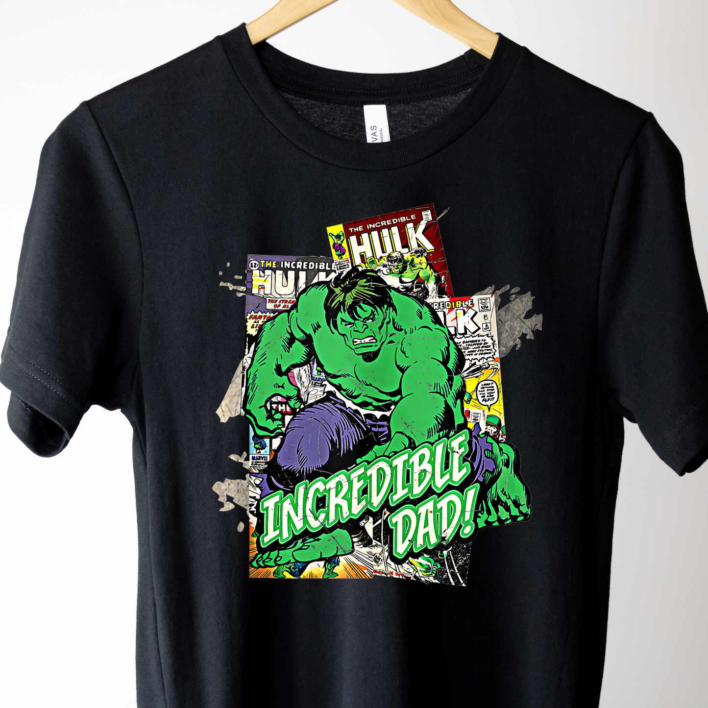 Incredible Dad Shirt Funny Father’s Day Shirt for Dads | Bella Canvas Graphic Tee | Cool Dad Shirt | Gift for Dad | Father’s Day Tee for Men