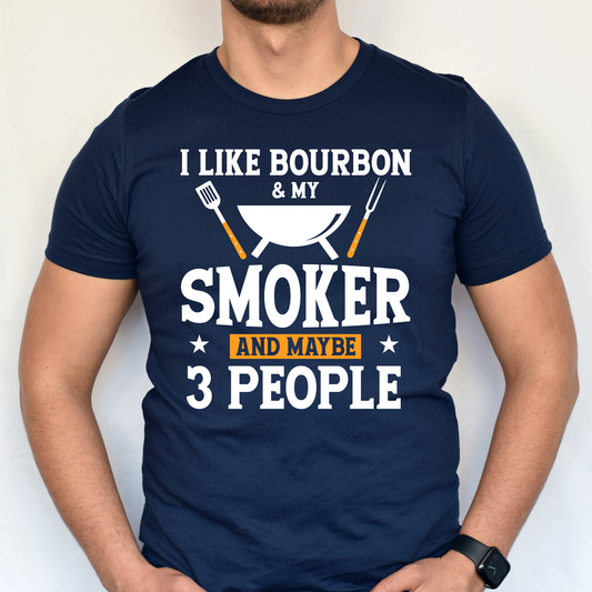 Funny Bourbon Shirt for Men | Whiskey Lover Graphic Tee | Bourbon Drinking Shirt | Gift for Him | Men’s Graphic T-Shirt