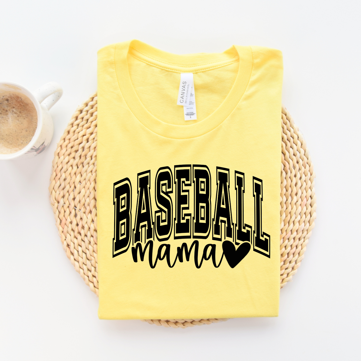 Baseball Mama SHIRT - Bella Canvas - MOTHER’S DAY SALE
