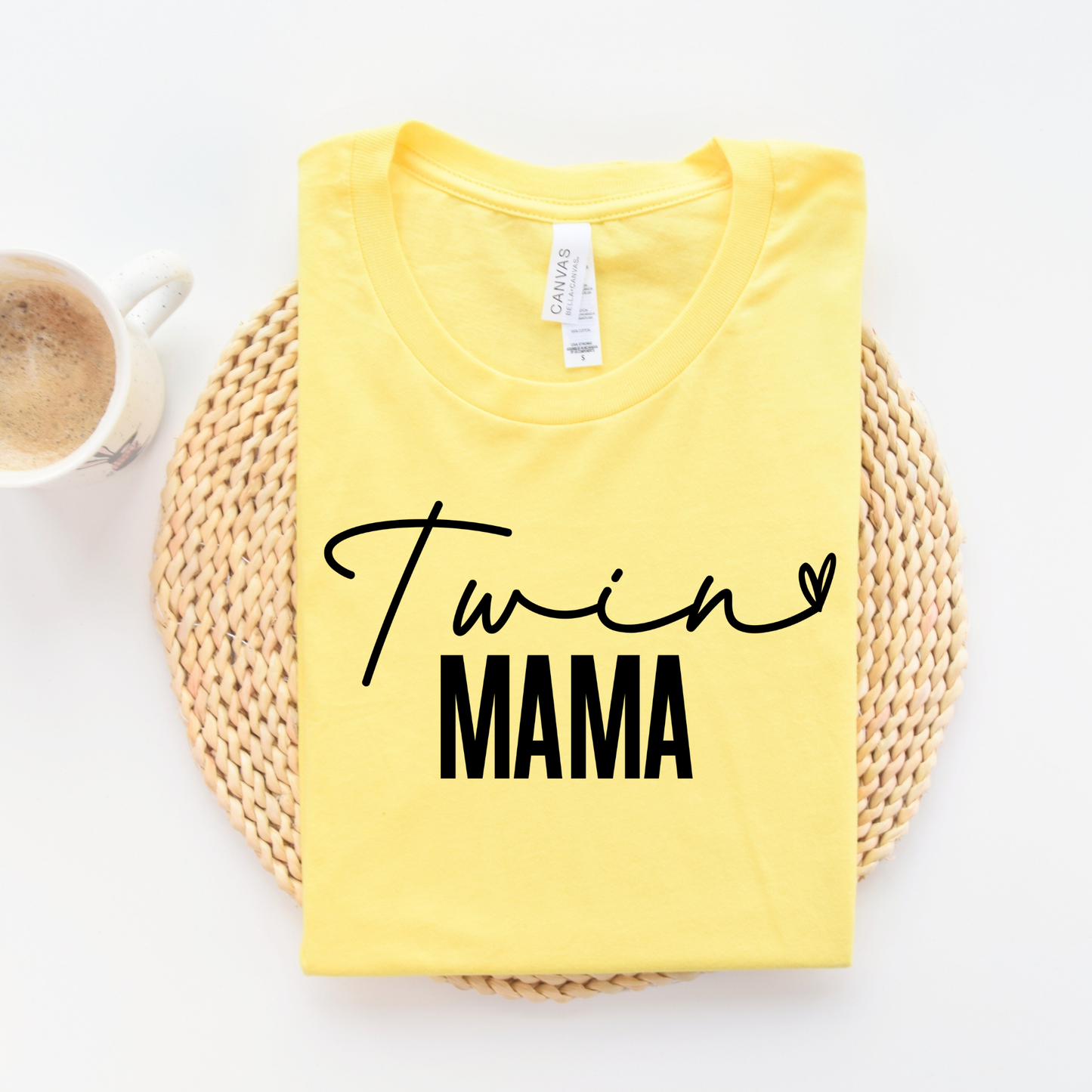 Twin Mama SHIRT - Bella Canvas - MOTHER’S DAY SALE
