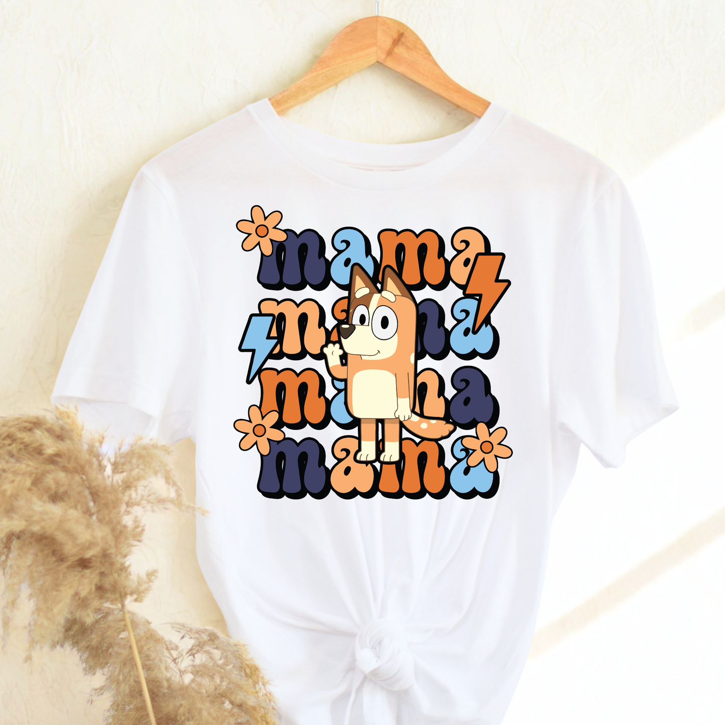 Blue Dog Mama SHIRT - Bella Canvas - MOTHER’S DAY SALE