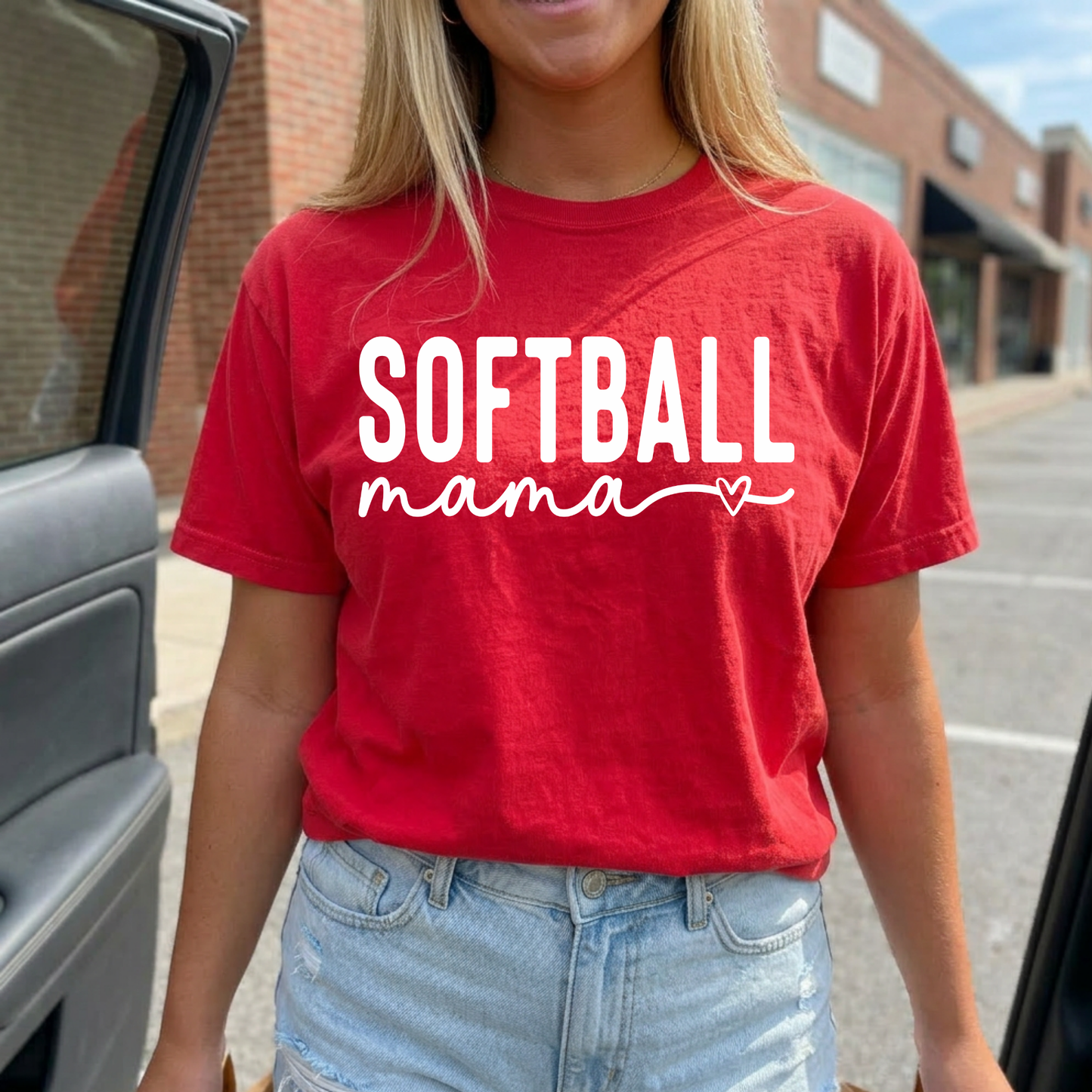 Softball Mama SHIRT - Bella Canvas - MOTHER’S DAY SALE