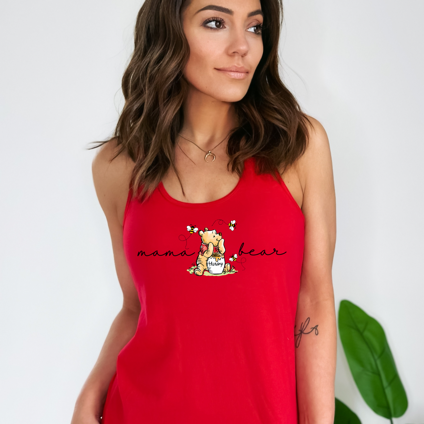 Mama Bear TANK TOP - Racer Back Next Level Tank - MOTHER’S DAY SALE