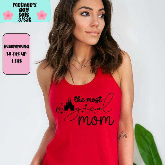 Magical Mom TANK TOP - Racer Back Next Level Tank - MOTHER’S DAY SALE